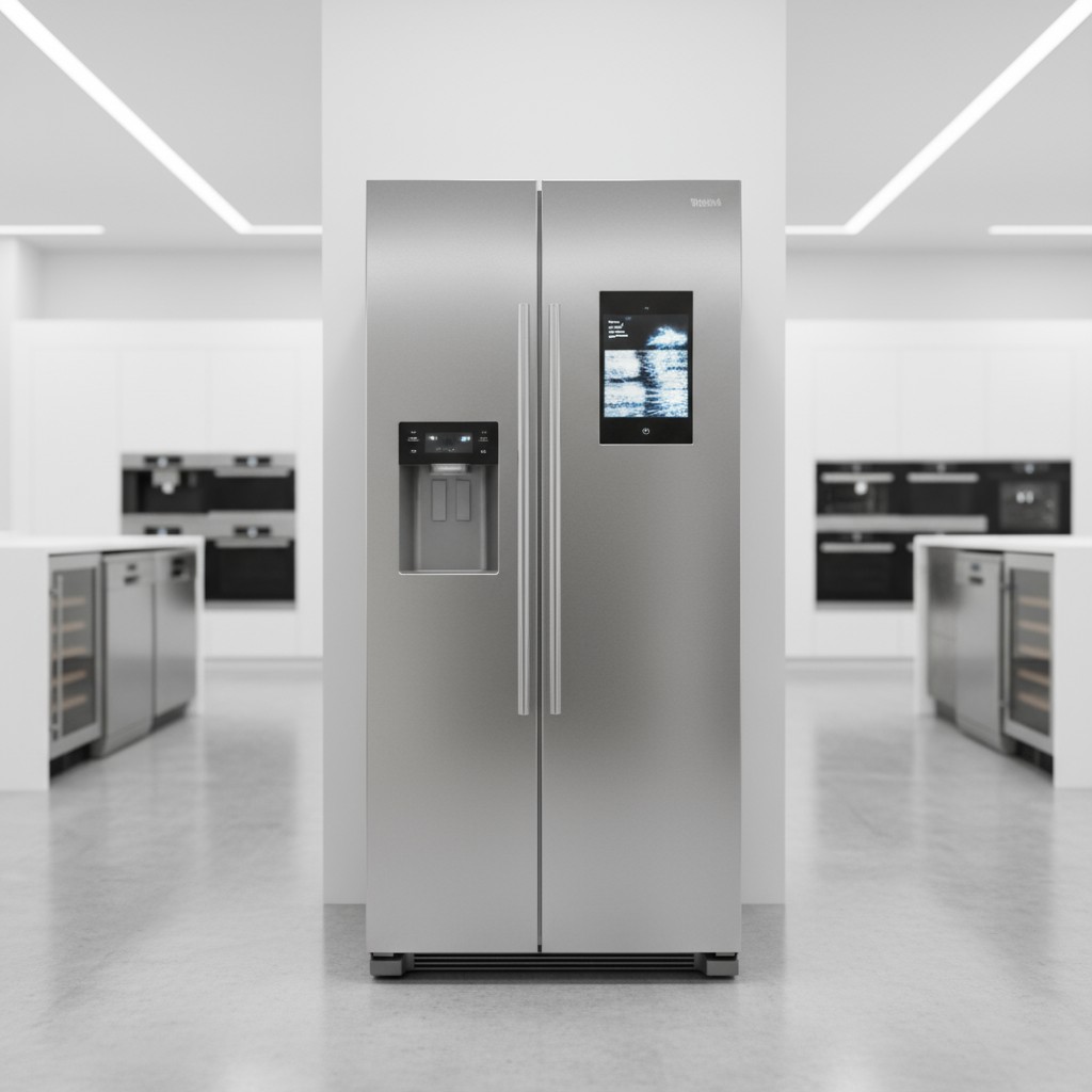 The attached image shows a modern kitchen containing various professional-like appliances, most likely from the Westinghou...